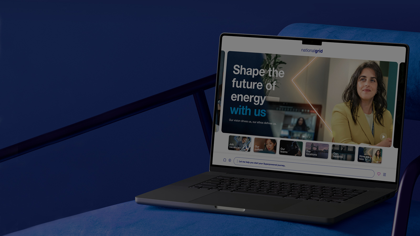 National Grid Mast Laptop