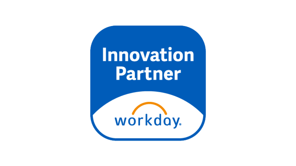 a blue and white logo