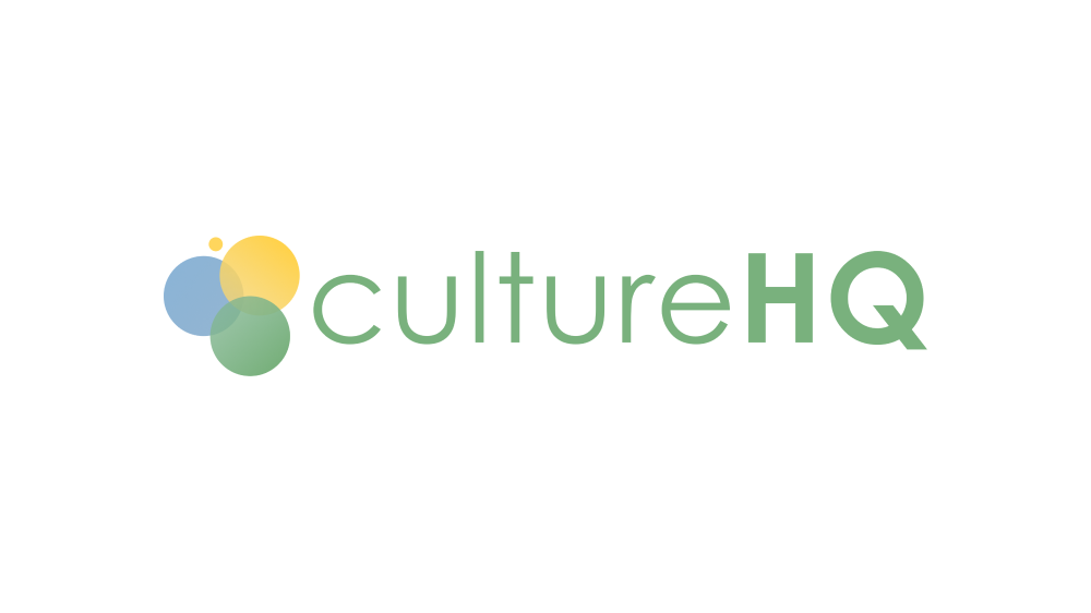 a logo with green and yellow circles