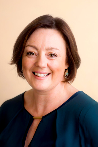 a person smiling at camera