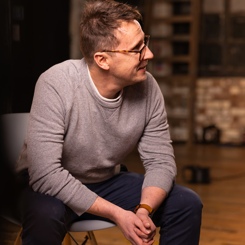 a person sitting in a chair